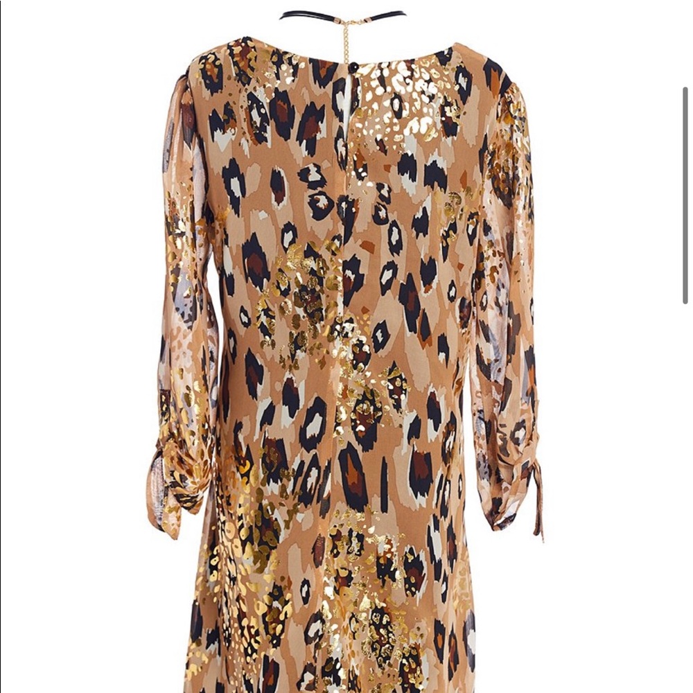 In Girl Leopard Print Dress for Girls